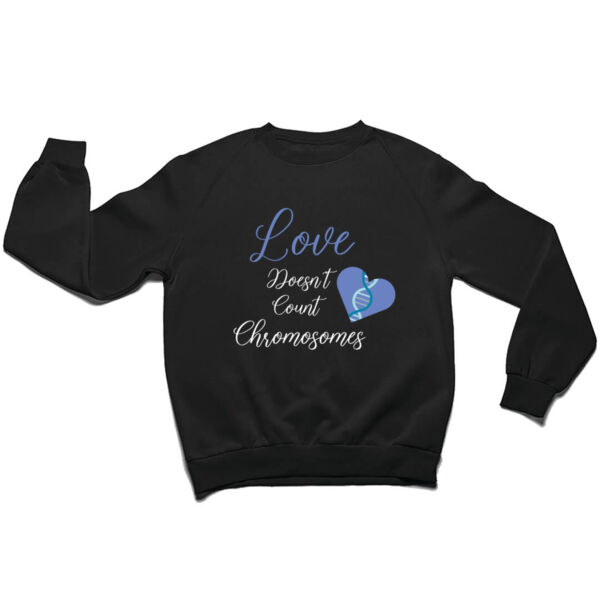 Love doesn't count chromosomes sweater Thumbnail