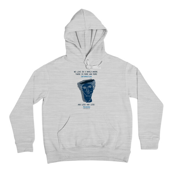 Jean Baudrillard quote hoodie Thumbnail