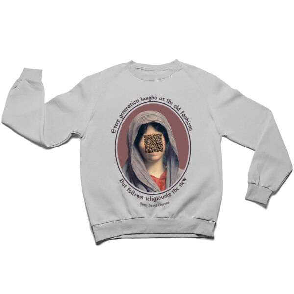 Henry David Thoreau quote sweater Thumbnail