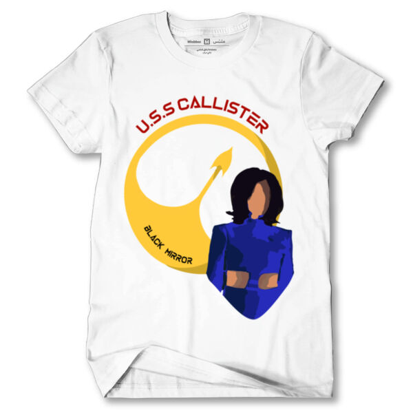 Black mirror USS Callister T-shirt Thumbnail