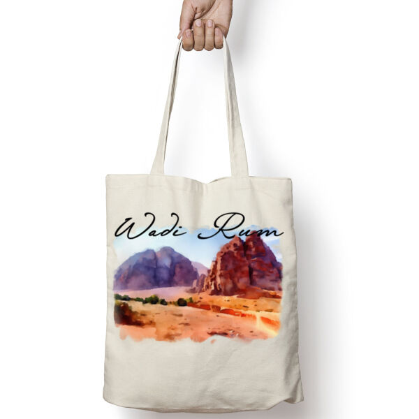 Wadi rum tote bag  Thumbnail