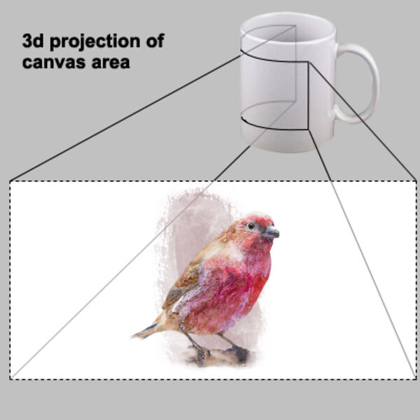 Sinai bird mug Thumbnail