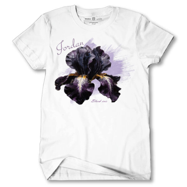 Black iris T-shirt Thumbnail