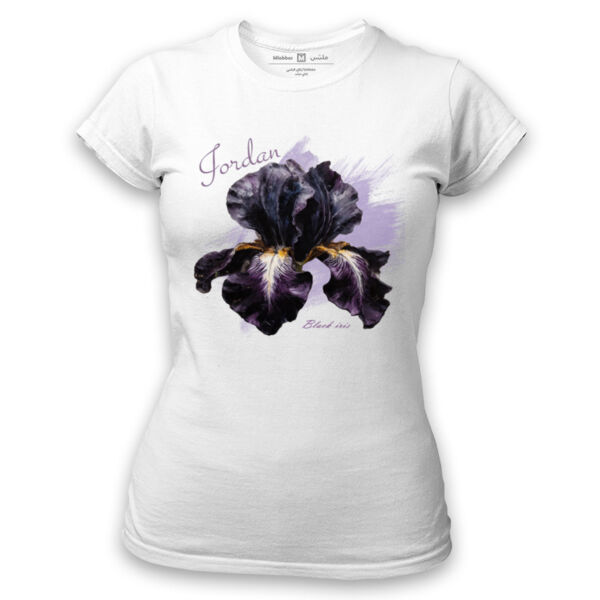 Black iris T-shirt Thumbnail