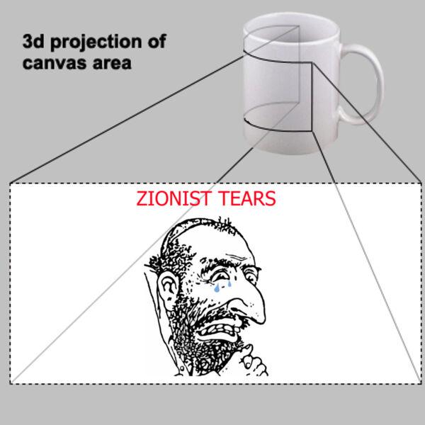 Zionist tears Mug Thumbnail