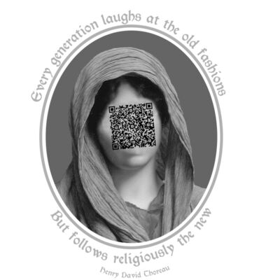 Henry David quote grayscale Thumbnail